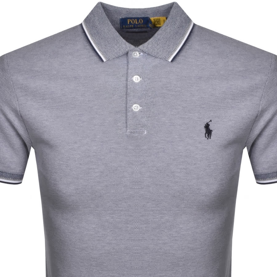 Alternative Image for ProductRalph Lauren Stretch Mesh Polo T Shirt Navy2