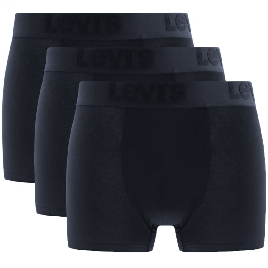 Alternative Image for ProductLevis Underwear Three Pack Of Boxer Trunks Navy1