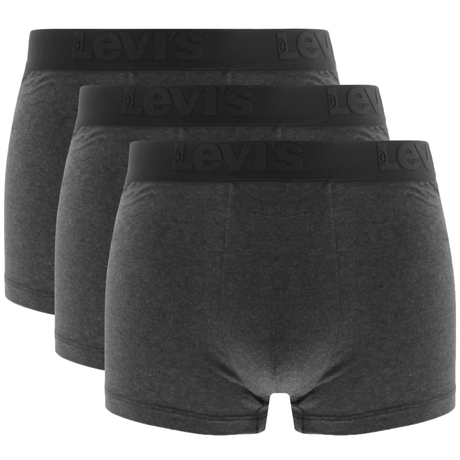 Alternative Image for ProductLevis Underwear Three Pack Of Boxer Trunks Grey1