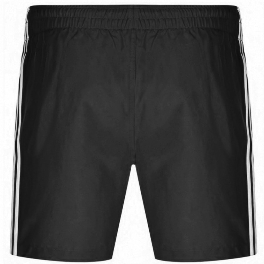 Alternative Image for Productadidas Originals 3 Stripes Swim Shorts Black2