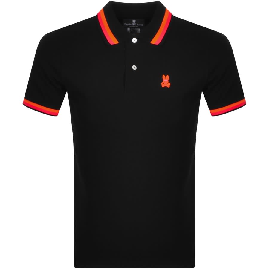 Alternative Image for ProductPsycho Bunny Grinston Polo T Shirt Black1