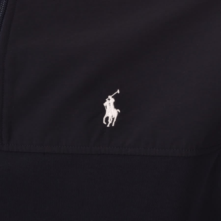 Alternative Image for ProductRalph Lauren Half Zip Sweatshirt Navy3