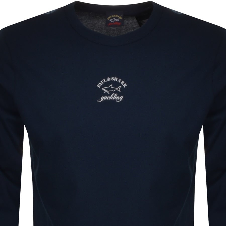 Alternative Image for ProductPaul And Shark Long Sleeve T Shirt Navy2