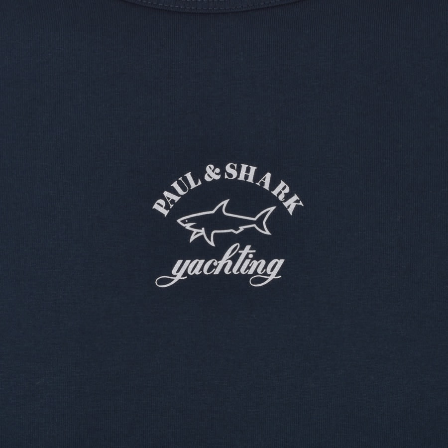 Alternative Image for ProductPaul And Shark Long Sleeve T Shirt Navy3