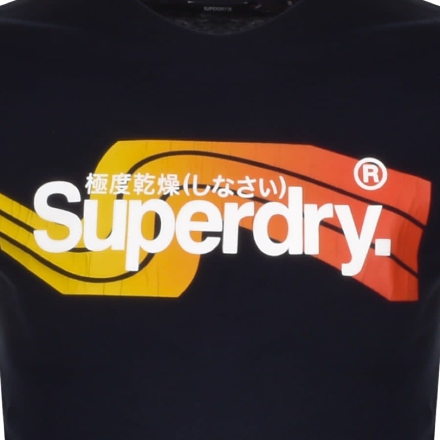Alternative Image for ProductSuperdry Copper Label Cali T Shirt Navy3
