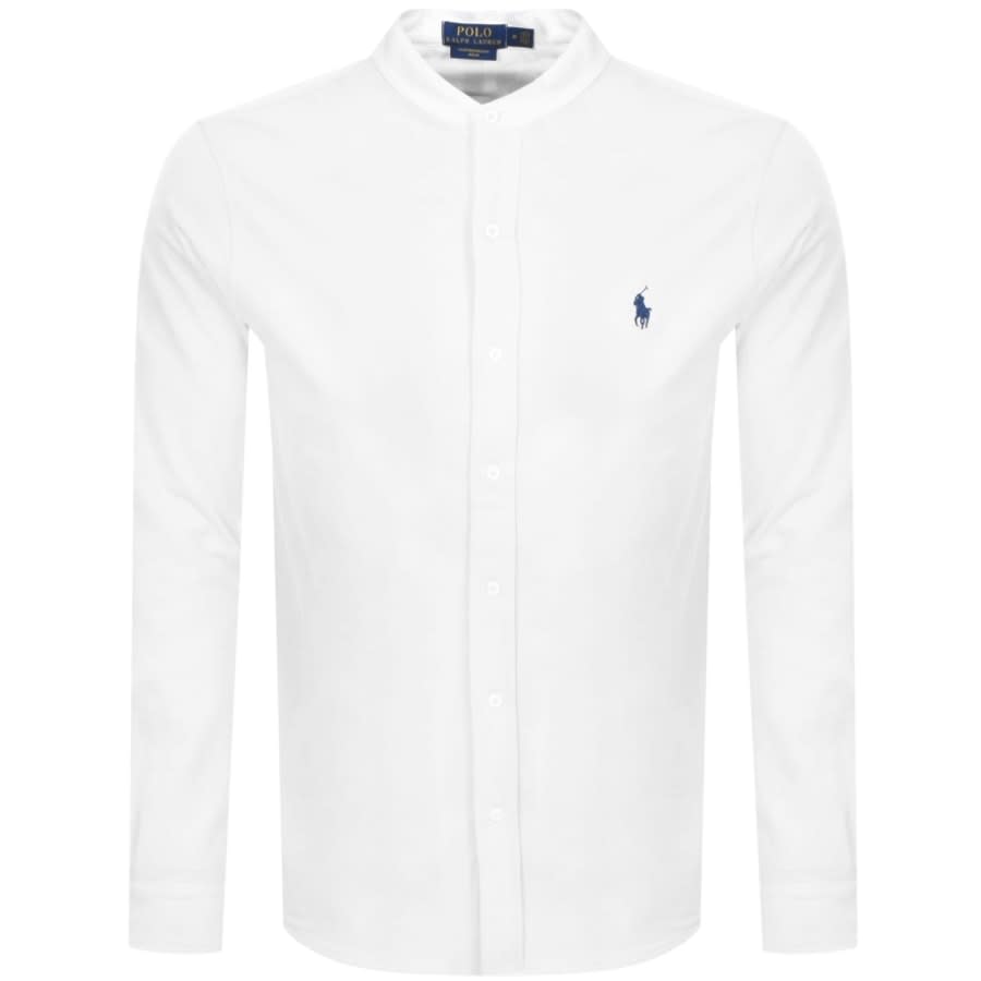 Ralph lauren grandad mesh shirt clearance