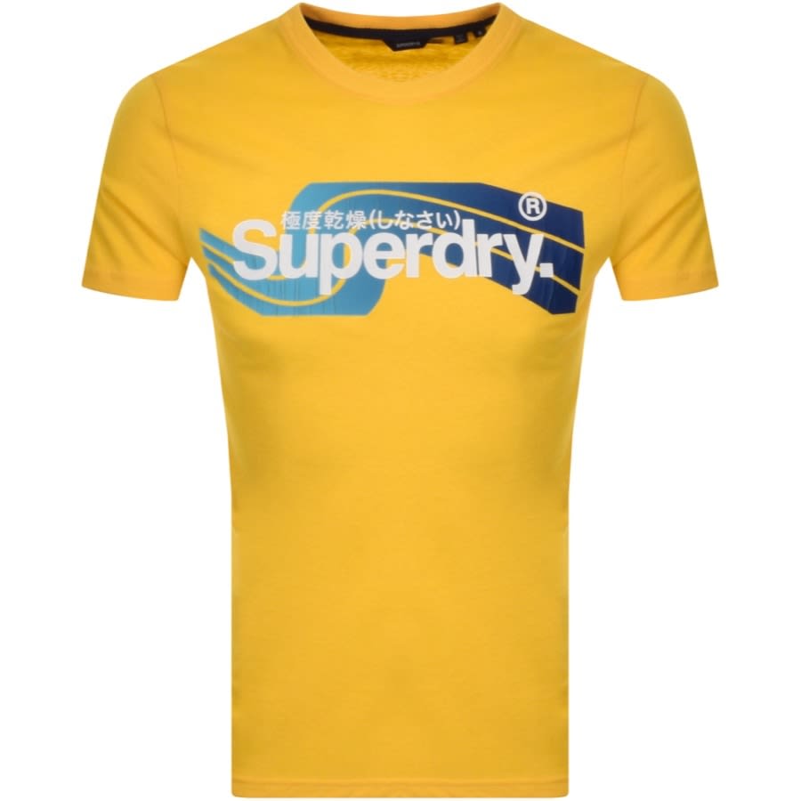 Alternative Image for ProductSuperdry Copper Label Cali T Shirt Yellow1