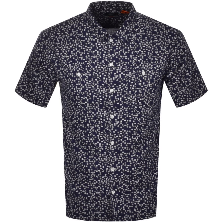 Alternative Image for ProductSuperdry Beach Short Sleeved Shirt Navy1