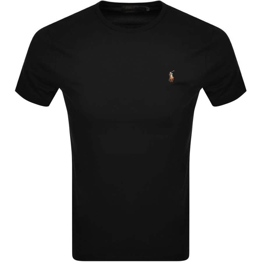 Alternative Image for ProductRalph Lauren Crew Neck T Shirt Black1