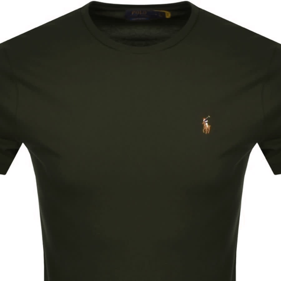Alternative Image for ProductRalph Lauren Crew Neck T Shirt Green2