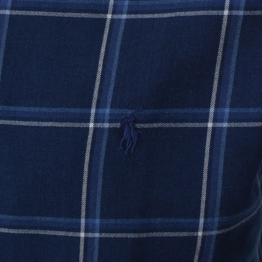 Alternative Image for ProductRalph Lauren Oxford Long Sleeve Shirt Blue3