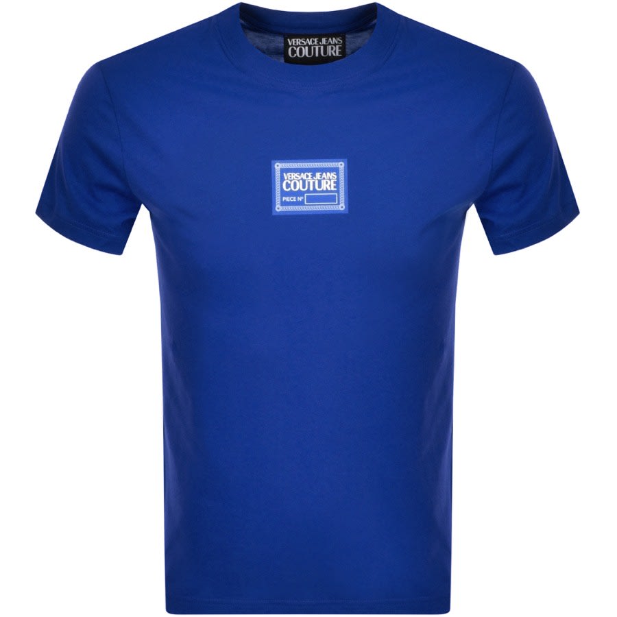 Alternative Image for ProductVersace Jeans Couture Logo T Shirt Blue1