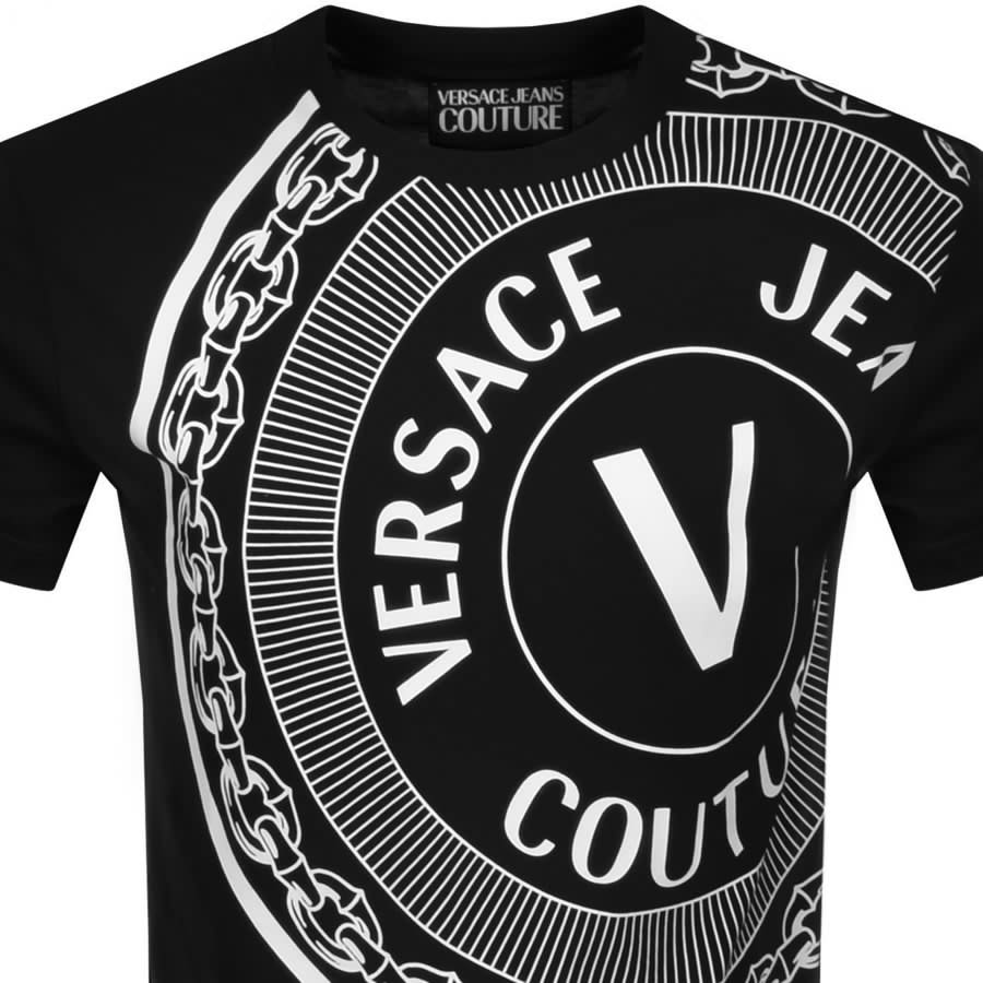 Alternative Image for ProductVersace Jeans Couture Logo T Shirt Black2