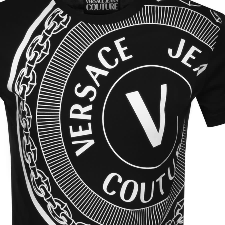 Alternative Image for ProductVersace Jeans Couture Logo T Shirt Black3