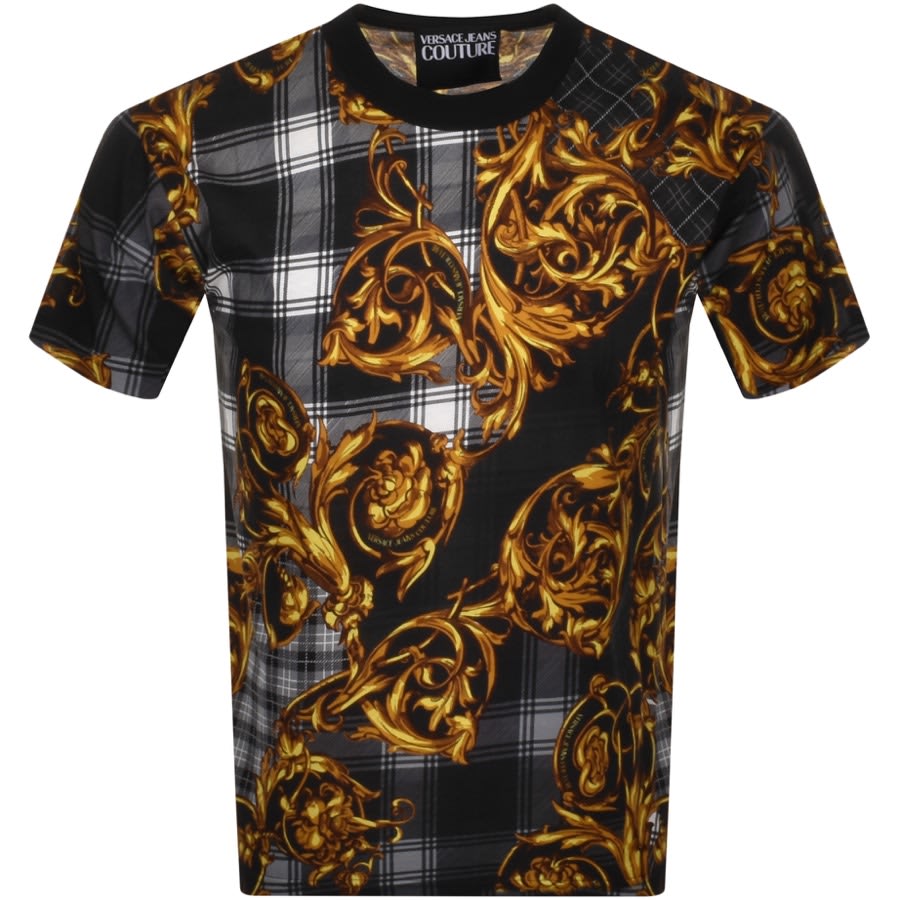 Alternative Image for ProductVersace Jeans Couture Baroque T Shirt Black1