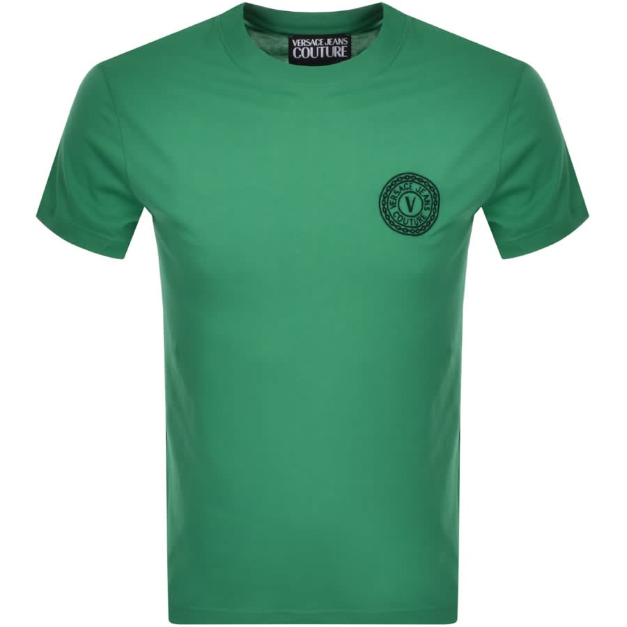 Alternative Image for ProductVersace Jeans Couture Logo T Shirt Green1