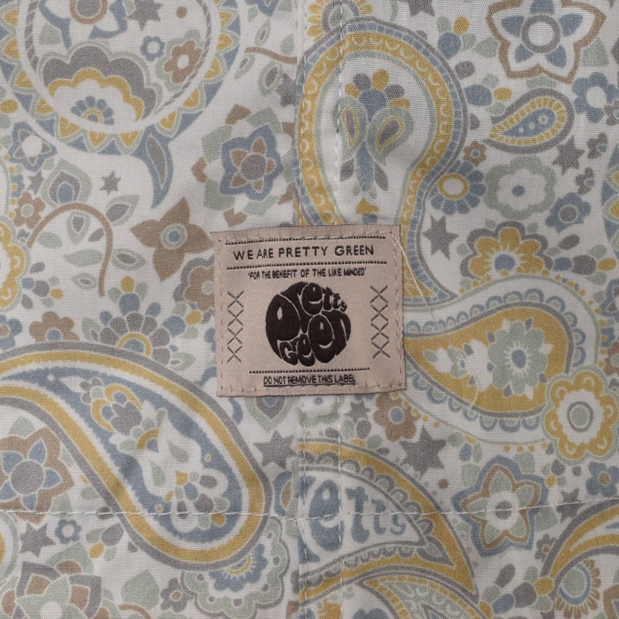 Alternative Image for ProductPretty Green Overhead Jacket White3