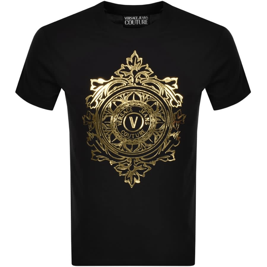 Alternative Image for ProductVersace Jeans Couture Logo T Shirt Black1