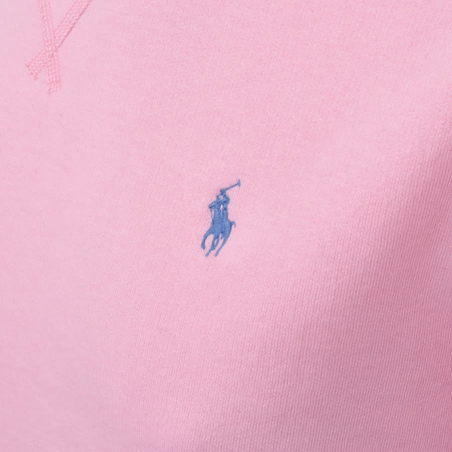 Alternative Image for ProductRalph Lauren Crew Neck Sweatshirt Pink3