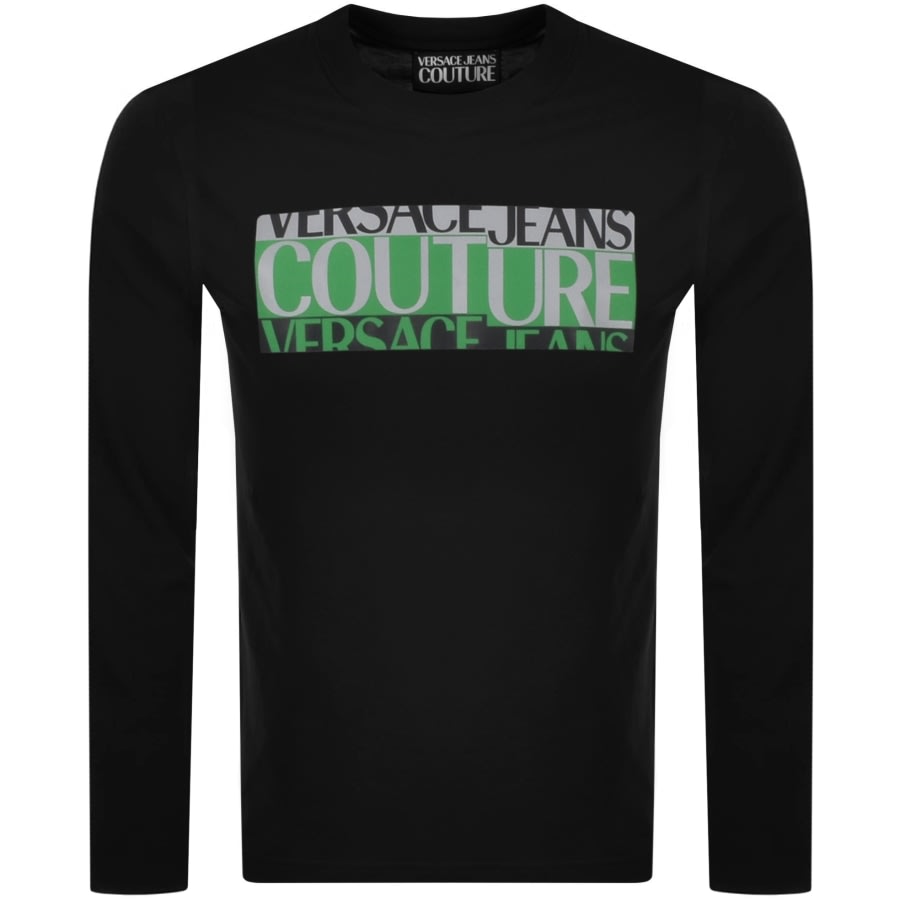 Alternative Image for ProductVersace Jeans Couture Long Sleeved T Shirt Black1