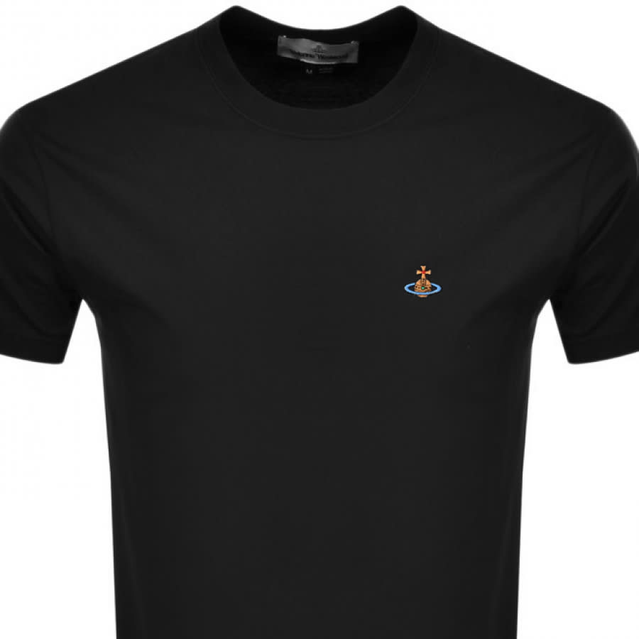 Alternative Image for ProductVivienne Westwood Orb Logo T Shirt Black2