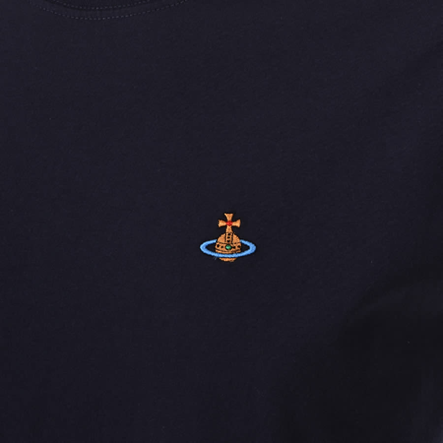 Alternative Image for ProductVivienne Westwood Raglan Crew Sweatshirt Navy3
