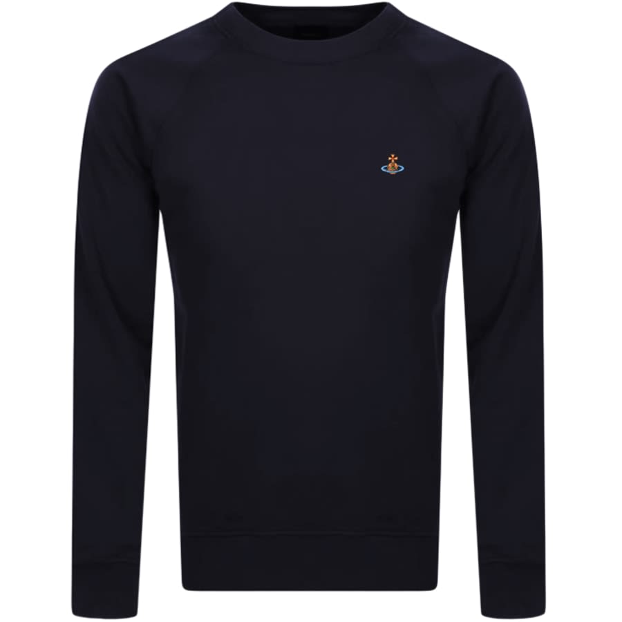 Alternative Image for ProductVivienne Westwood Raglan Crew Sweatshirt Navy1