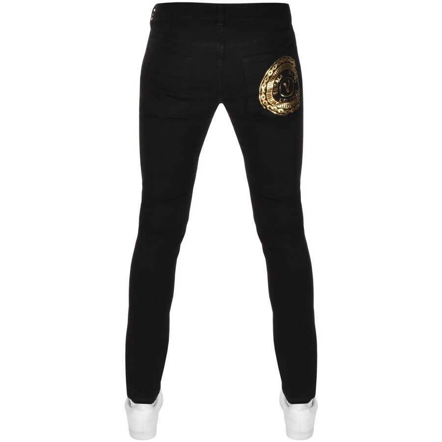 Alternative Image for ProductVersace Jeans Couture Skinny Fit Jeans Black2