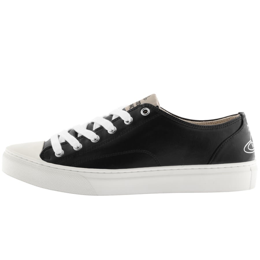 Alternative Image for ProductVivienne Westwood Plimsoll Low Top Trainers Black1
