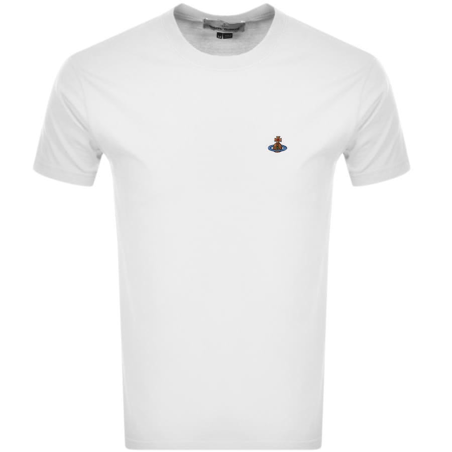 Alternative Image for ProductVivienne Westwood Orb Logo T Shirt White1