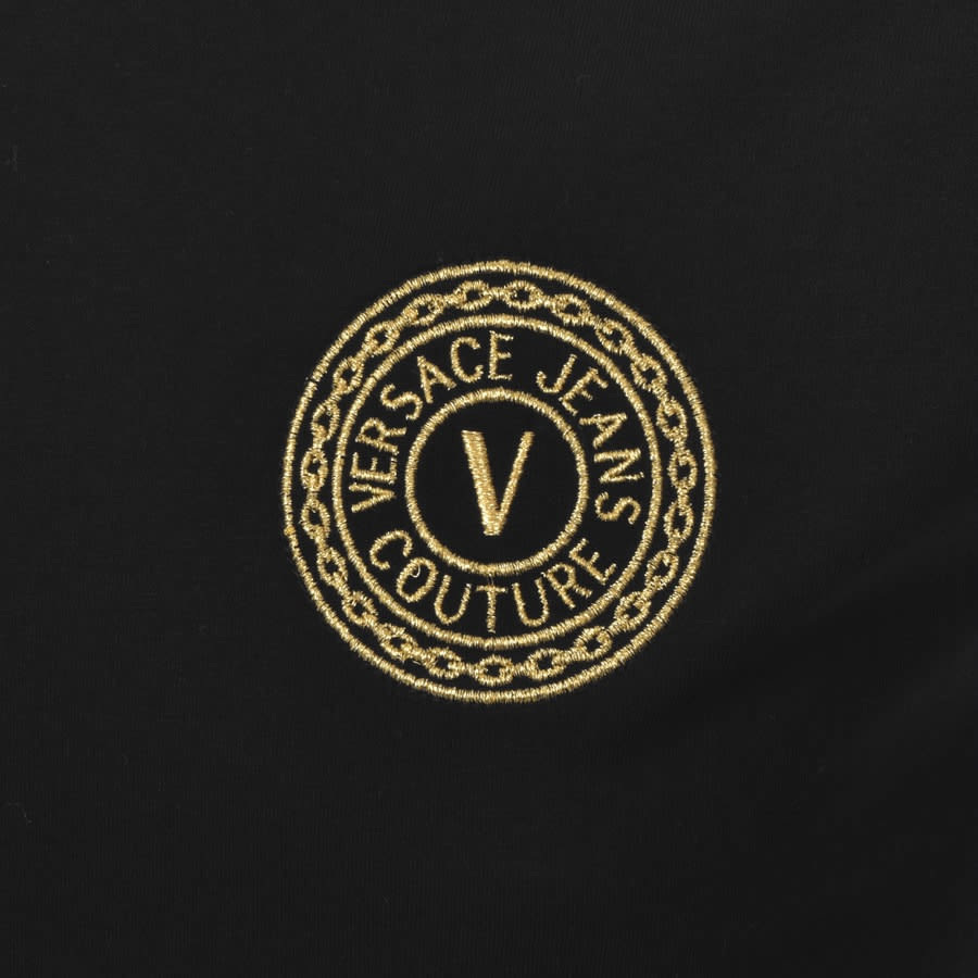Alternative Image for ProductVersace Jeans Couture Logo T Shirt Black3