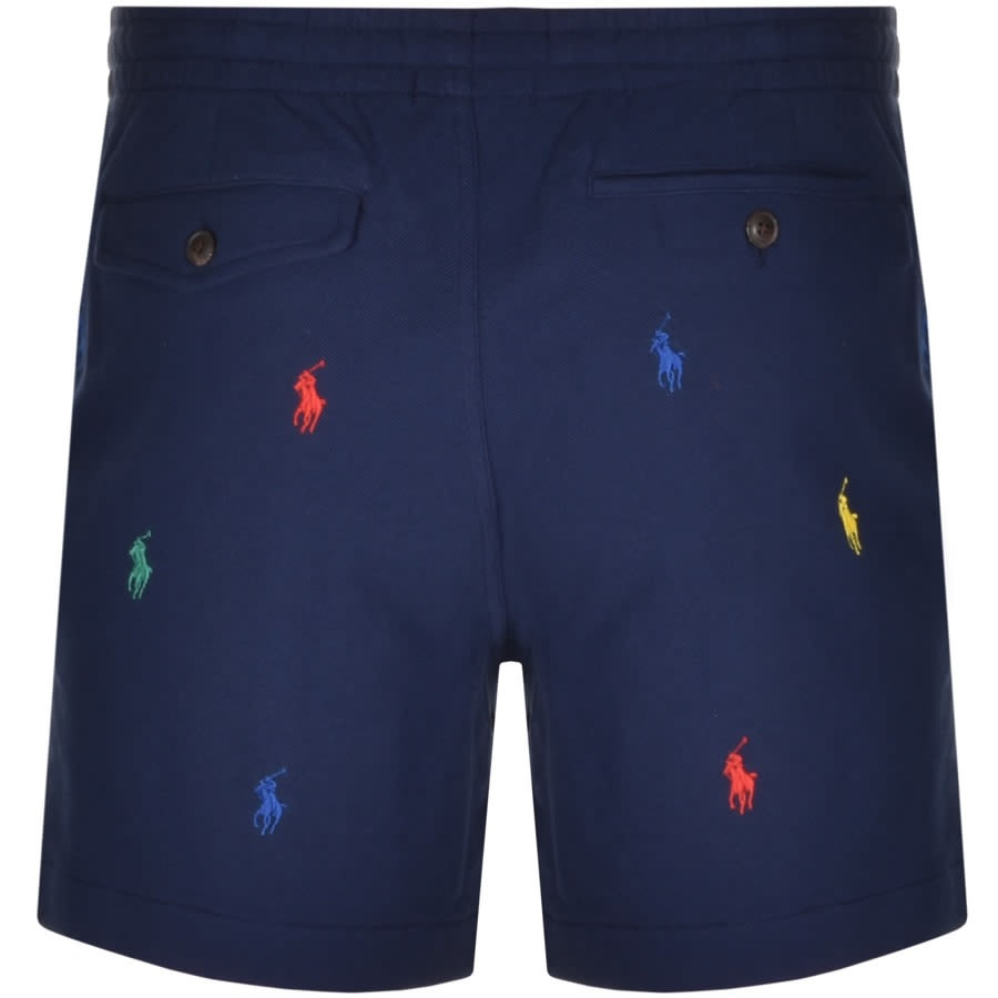Alternative Image for ProductRalph Lauren Athletic Logo Shorts Navy2