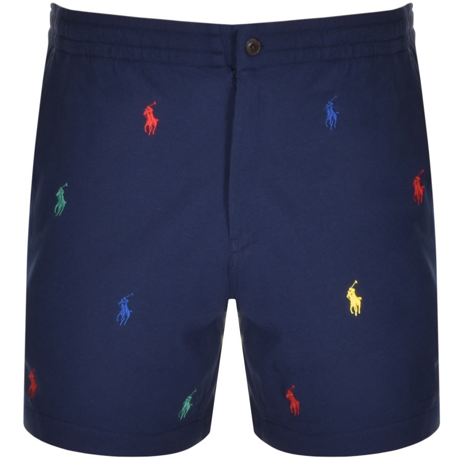 Alternative Image for ProductRalph Lauren Athletic Logo Shorts Navy1