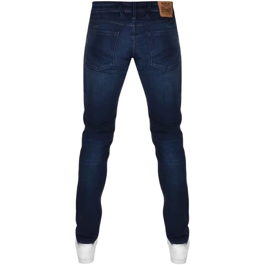 Alternative Image for ProductReplay Anbass Slim Fit Jeans Blue2