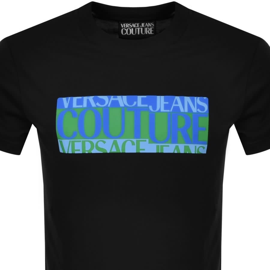 Alternative Image for ProductVersace Jeans Couture Logo T Shirt Black2