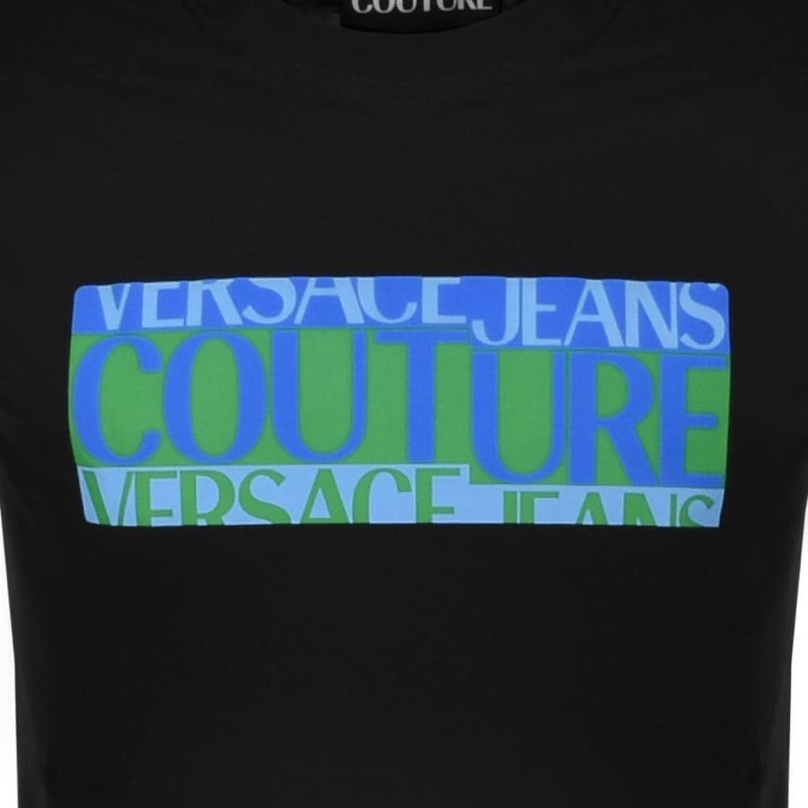 Alternative Image for ProductVersace Jeans Couture Logo T Shirt Black3