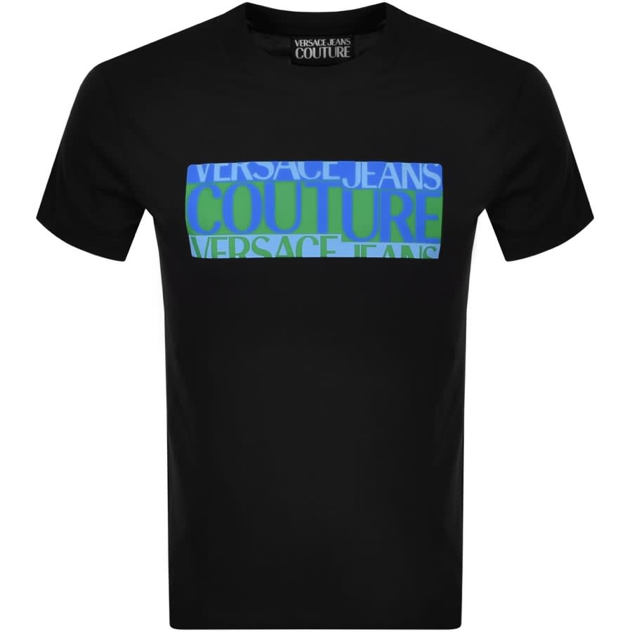 Alternative Image for ProductVersace Jeans Couture Logo T Shirt Black1