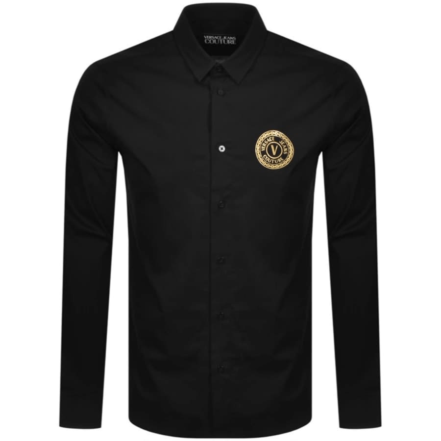 Alternative Image for ProductVersace Jeans Couture Long Sleeve Shirt Black1