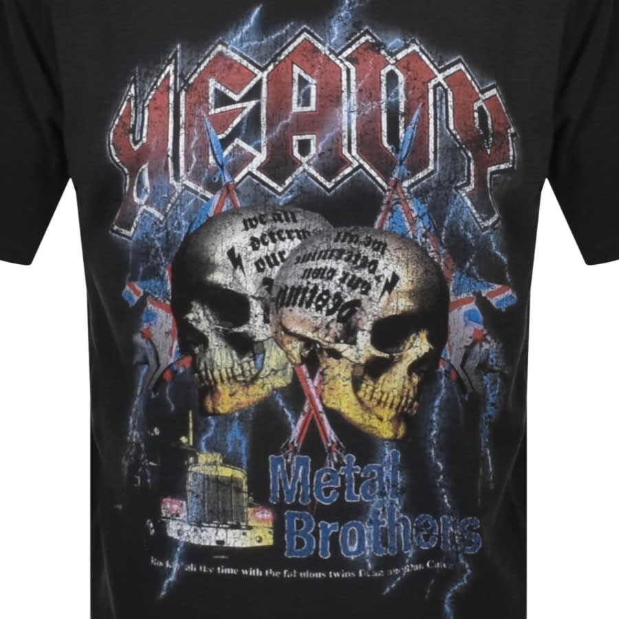 Alternative Image for ProductDSQUARED2 Heavy Rock Iron T Shirt Black3