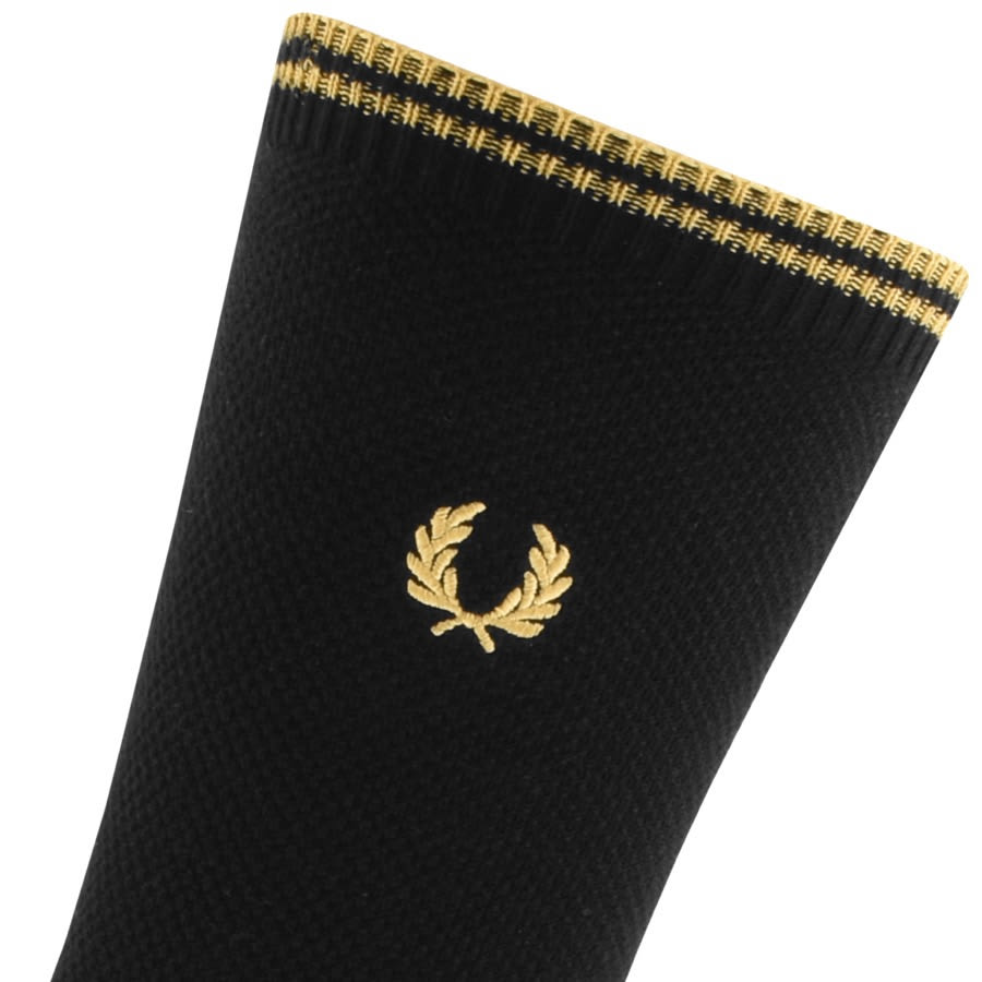 Alternative Image for ProductFred Perry Logo Socks Black3