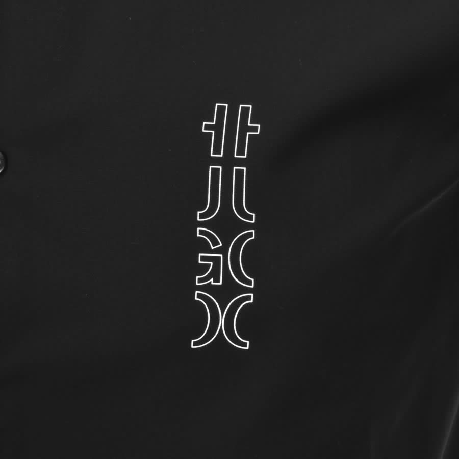 Alternative Image for ProductHUGO Ermino Short Sleeve Shirt Black3