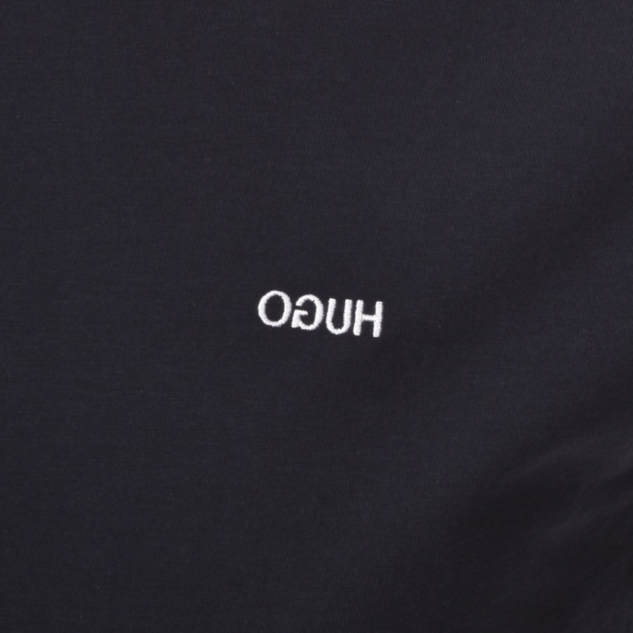 Alternative Image for ProductHUGO Dero 212 Crew Neck Short Sleeve T Shirt Navy3