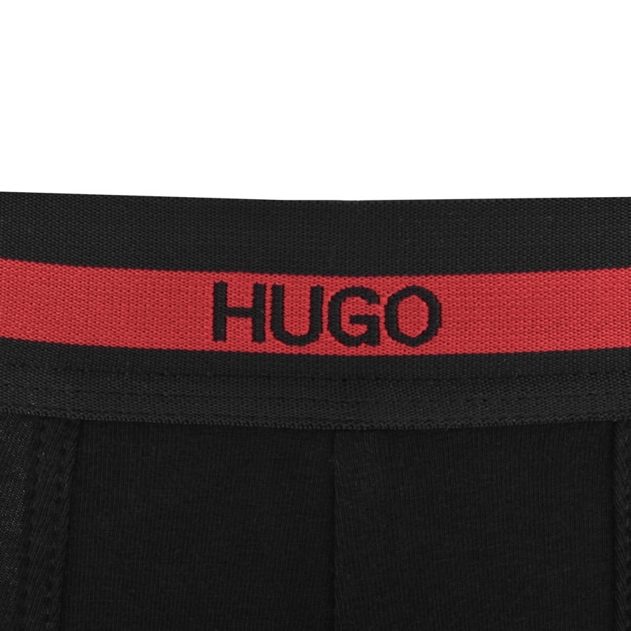 Alternative Image for ProductHUGO Double Pack Boxers Black3