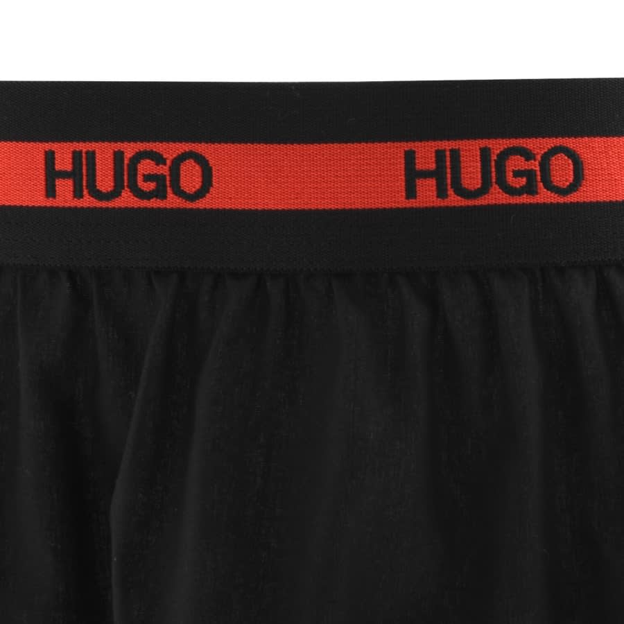 Alternative Image for ProductHUGO Double Pack Boxer Shorts Black3