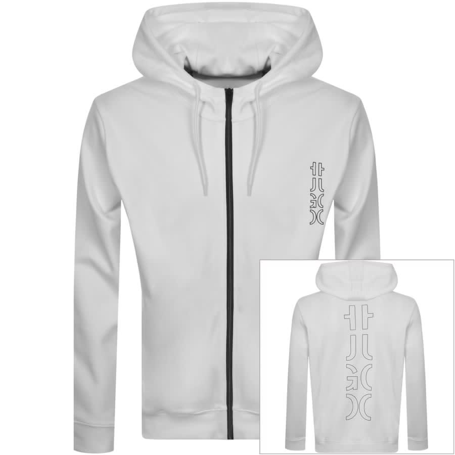 Alternative Image for ProductHUGO Deerio Hoodie White1