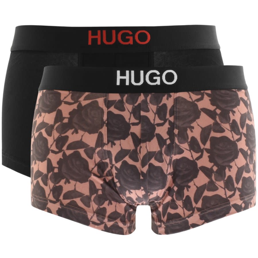 Alternative Image for ProductHUGO Two Pack Brother Boxers Grey1