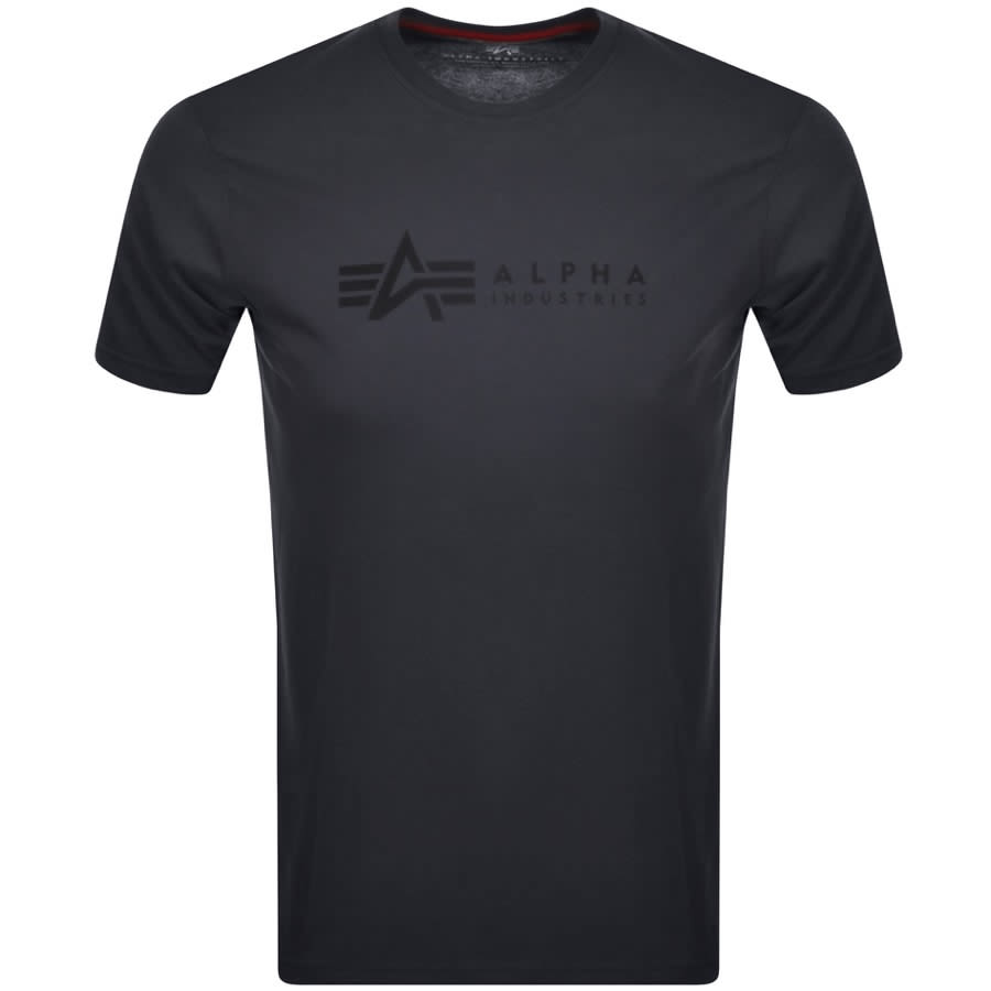 Alternative Image for ProductAlpha Industries Two Pack Logo T Shirt Grey2