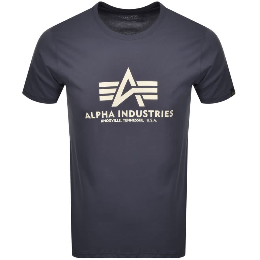 Alternative Image for ProductAlpha Industries Basic Logo T Shirt Grey1
