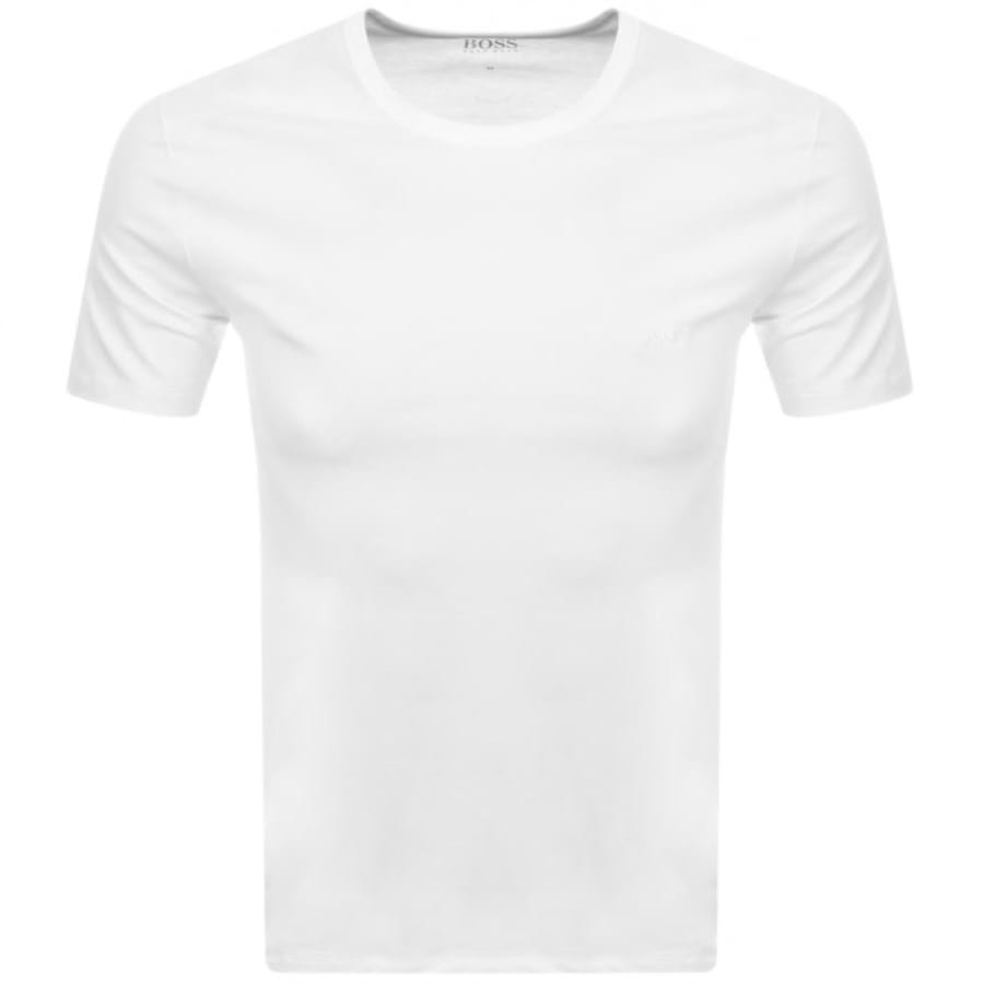 Alternative Image for ProductBOSS 2 Pack Crew Neck T Shirts White2