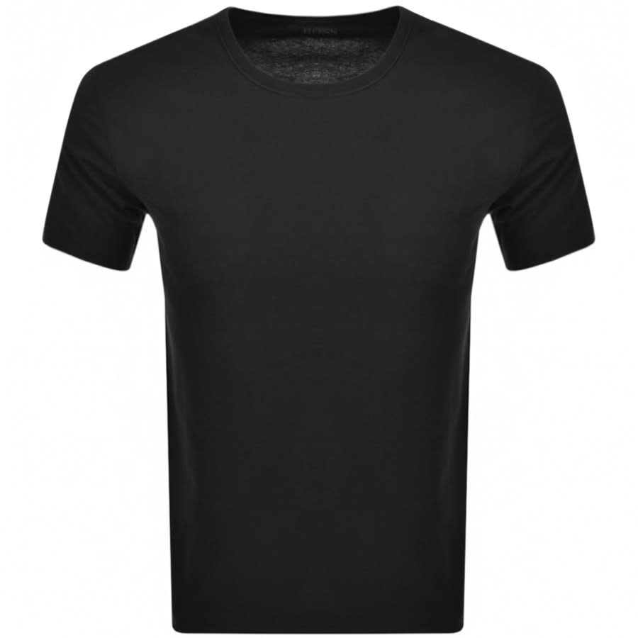Alternative Image for ProductBOSS 2 Pack Crew Neck T Shirts Black2
